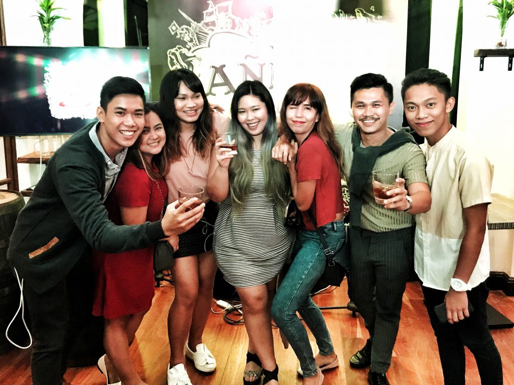 Davao Bloggers at the Launch of Anejo Gold Medium Rum