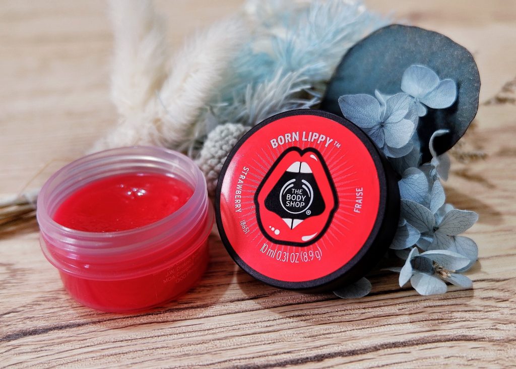 Quarantine Essentials: Born Lippy Strawberry Lip Balm by The Body Shop