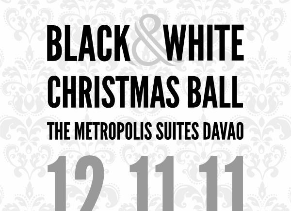 Davao Bloggers Black and White Christmas Ball 2011